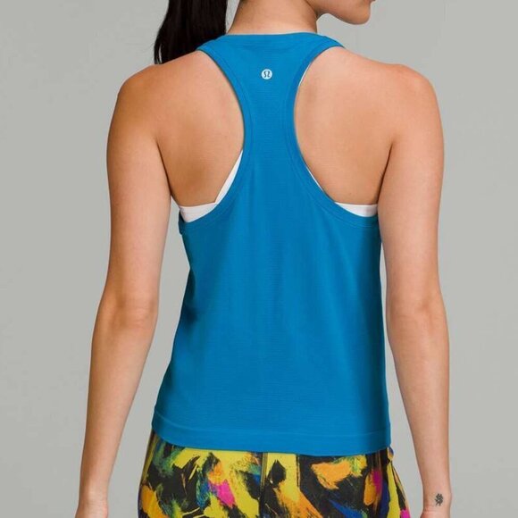NWT Lululemon Swiftly Tech Racerback Tank Top 2.0 *Race Length - 8 Poolside Blue - Picture 2 of 8